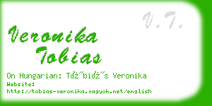 veronika tobias business card